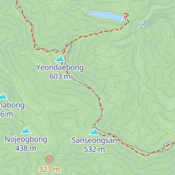 Map of Undaebong