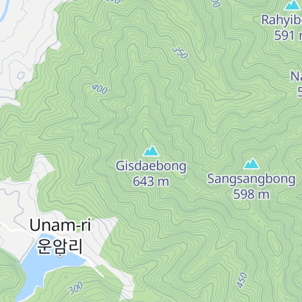 Map of Gisdaebong