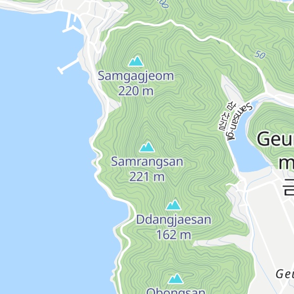 Map of Samrangsan