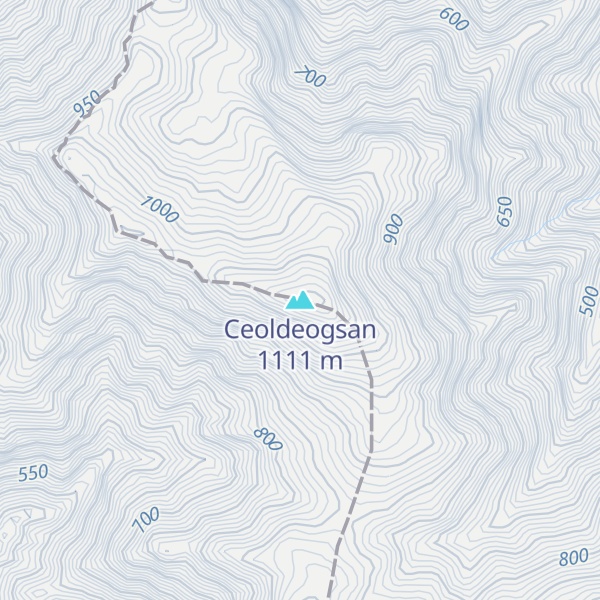 Map of Ceoldeogsan