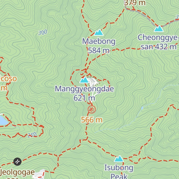 Map of Seokgi Peak