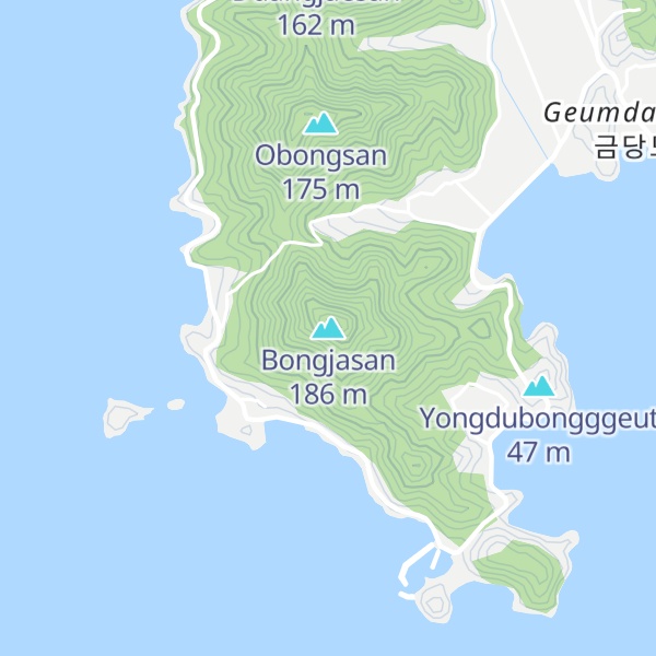Map of Bongjasan