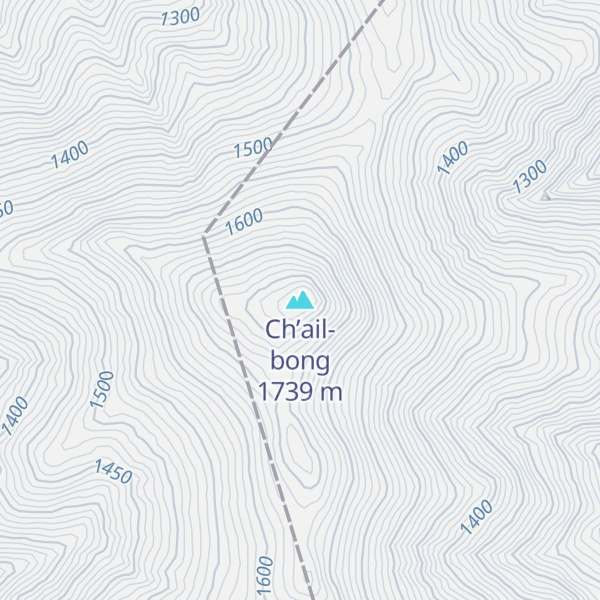 Map of Ch’ail-bong