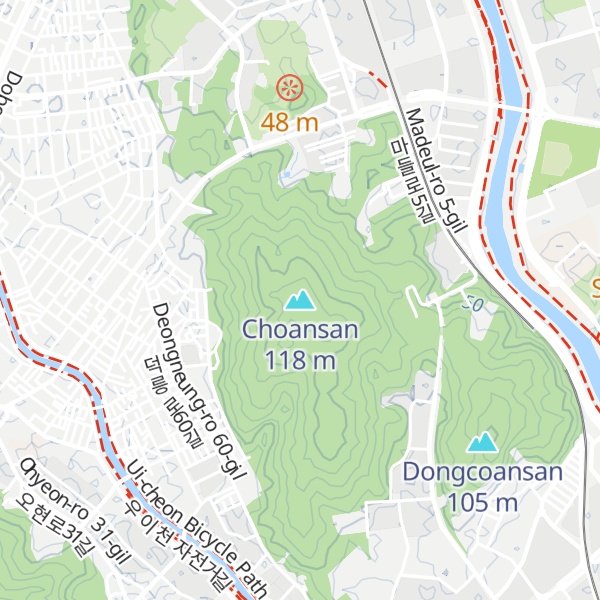 Map of Choansan