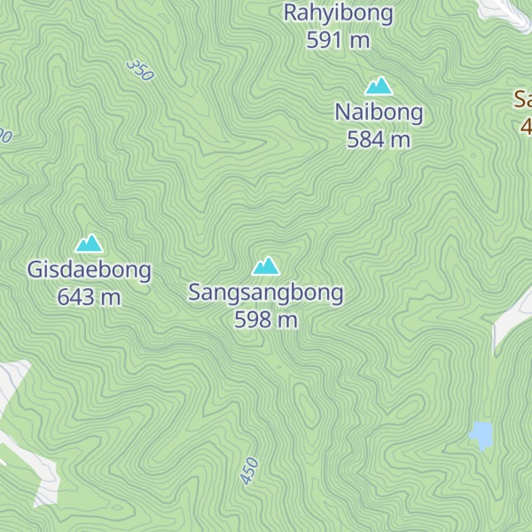 Map of Sangsangbong