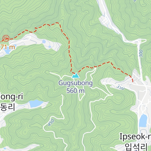 Map of Gugsubong