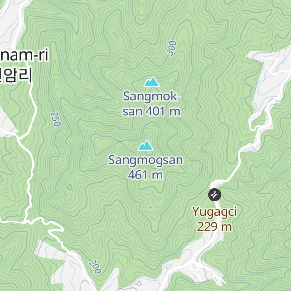 Map of Sangmogsan