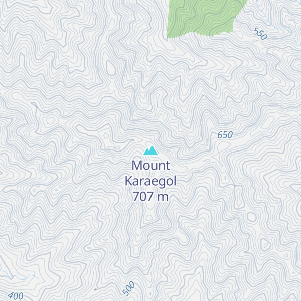 Map of Mount Karaegol