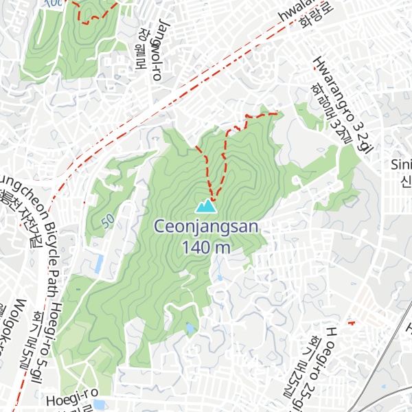 Map of Ceonjangsan