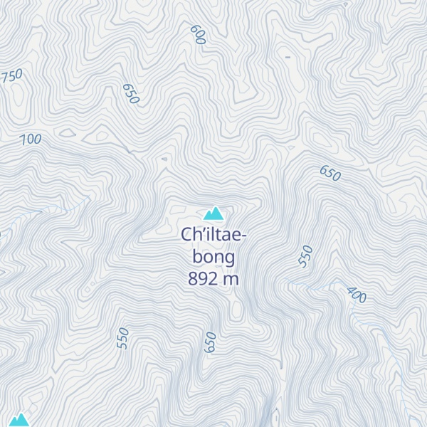 Map of Ch’iltae-bong