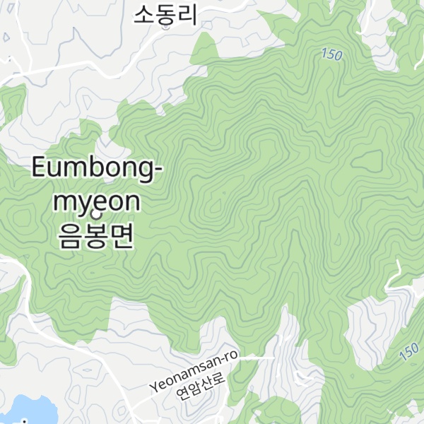 Map of Yeonamsan