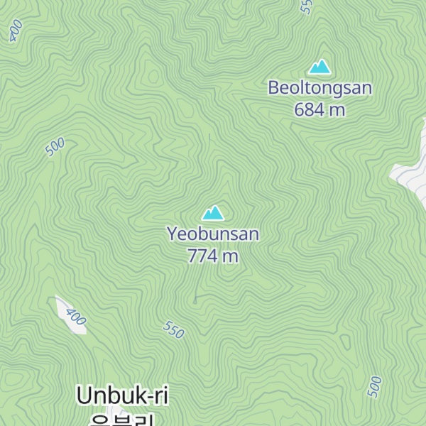 Map of Yeobunsan