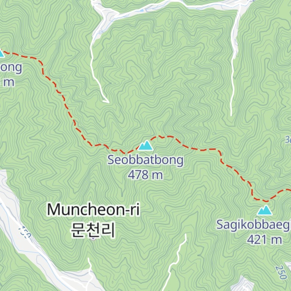 Map of Seobbatbong