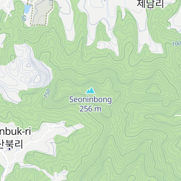 Map of Seoninbong