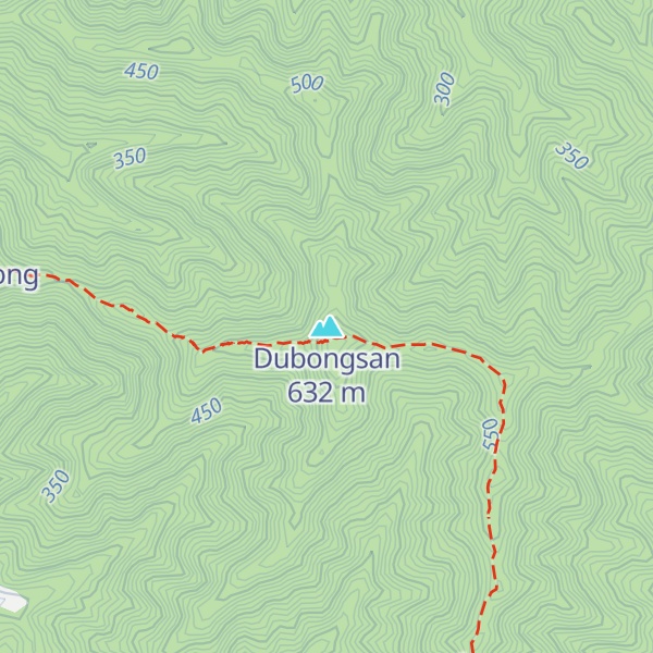Map of Dubongsan