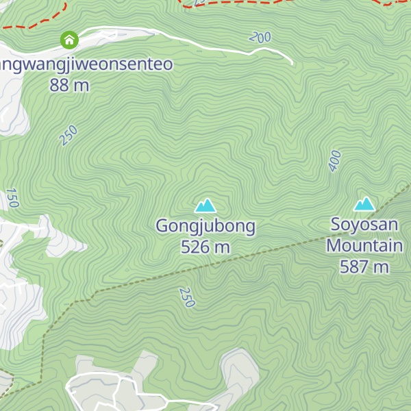 Map of Gongjubong