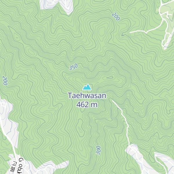 Map of Taehwasan
