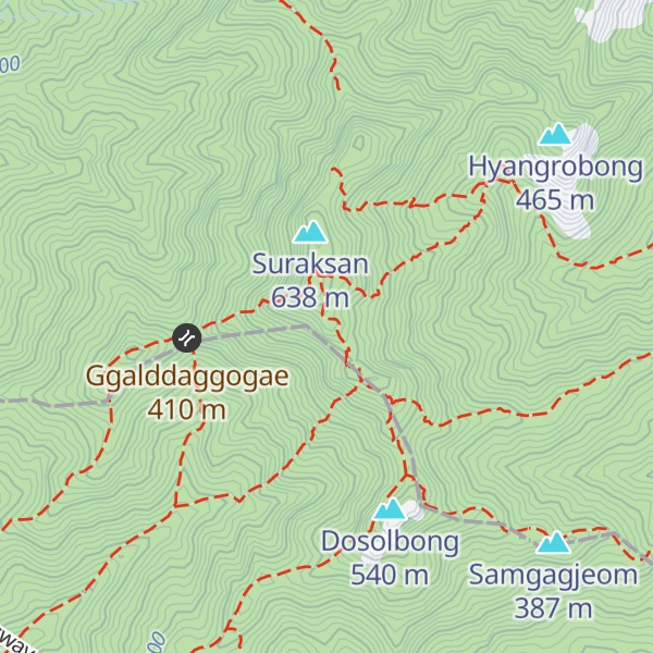 Map of Elephant Rock