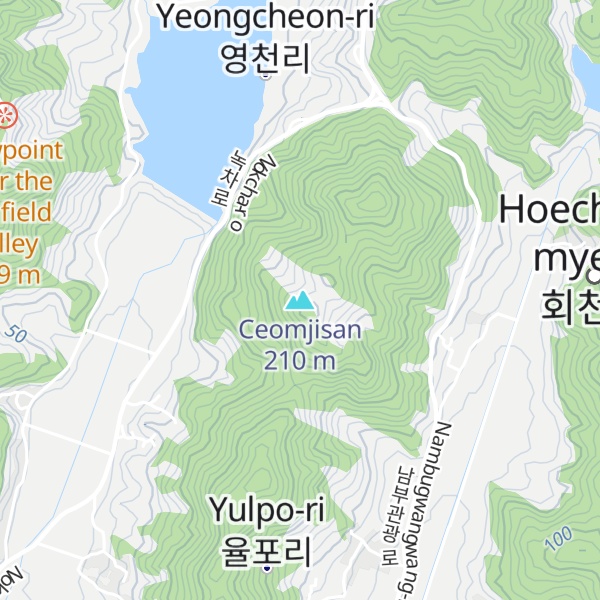 Map of Ceomjisan