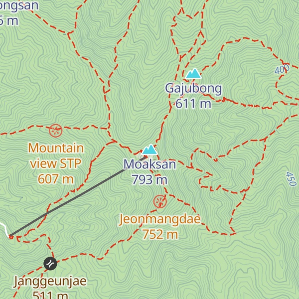 Map of Moaksan