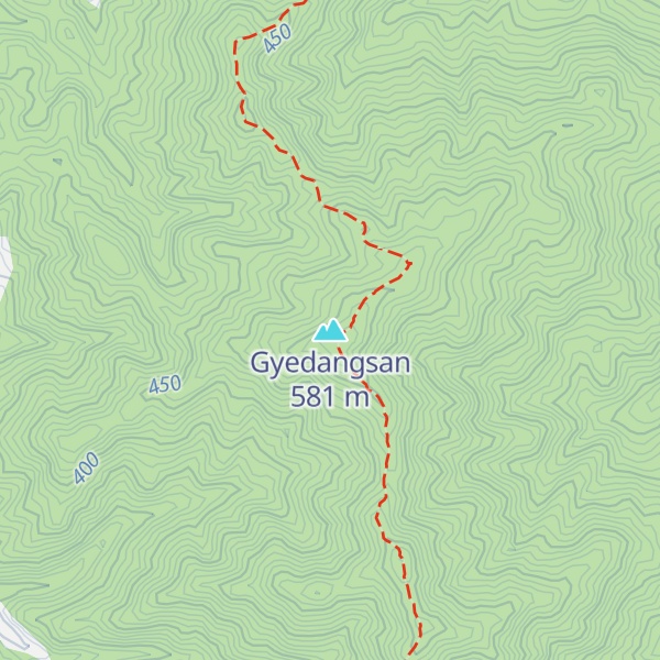 Map of Gyedangsan