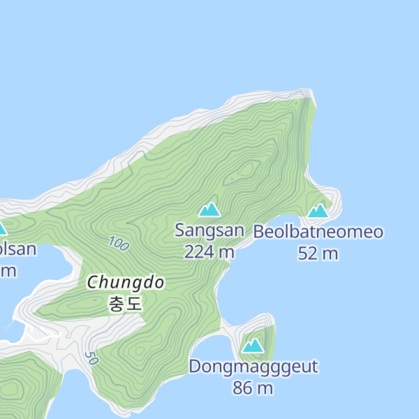 Map of Sangsan
