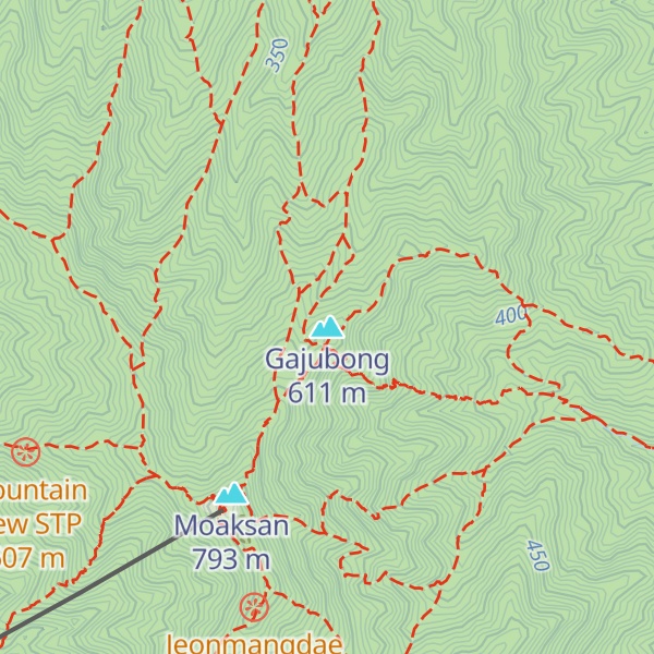 Map of Gajubong