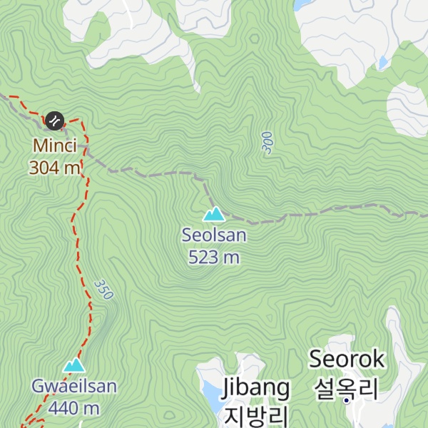 Map of Seolsan