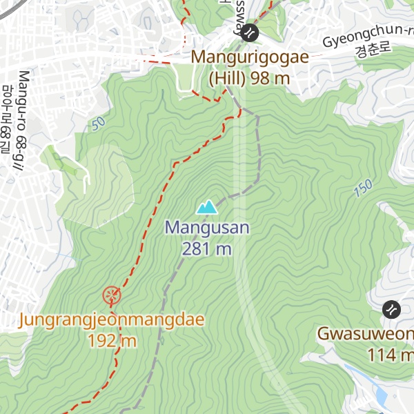 Map of Mangusan