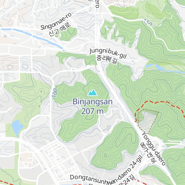 Map of Binjangsan