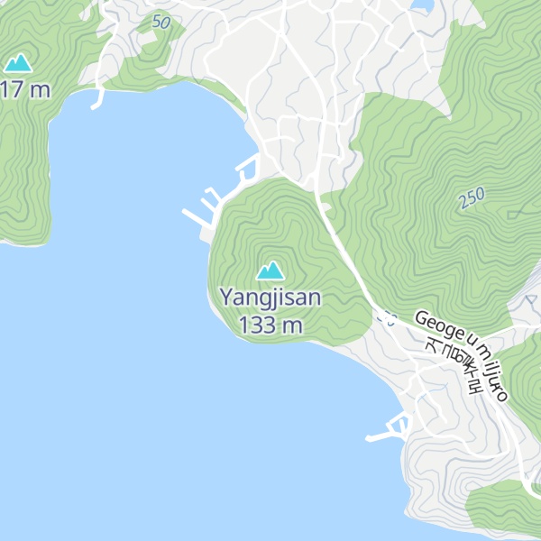 Map of Yangjisan