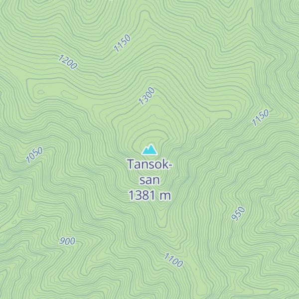 Map of Tansok-san