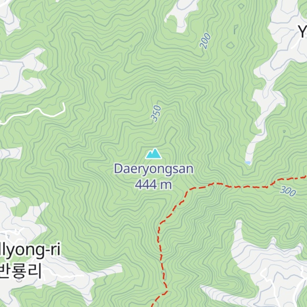 Map of Daeryongsan