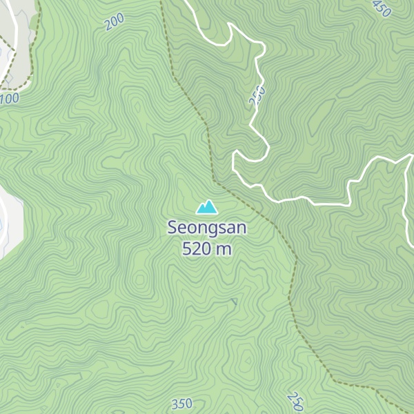Map of Seongsan