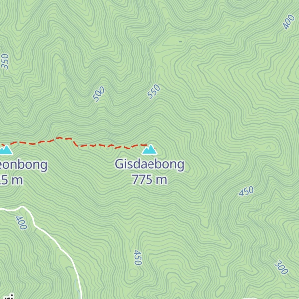Map of Gisdaebong
