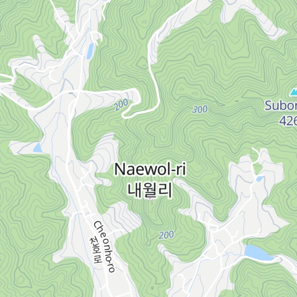 Map of Seungjubong