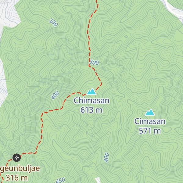 Map of Chimasan