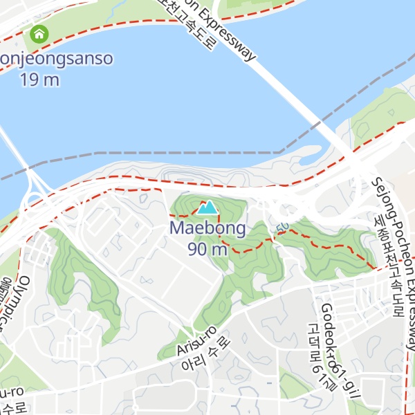Map of Maebong
