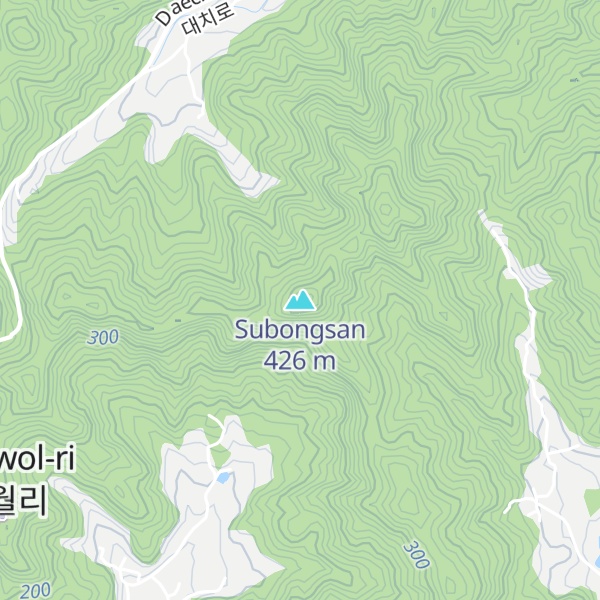 Map of Subongsan