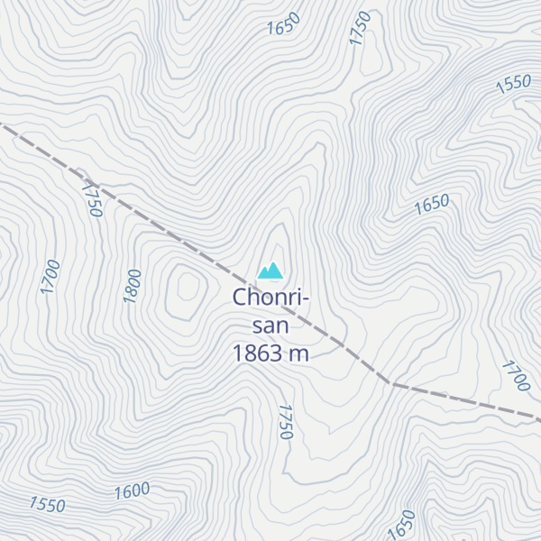 Map of Chonri-san