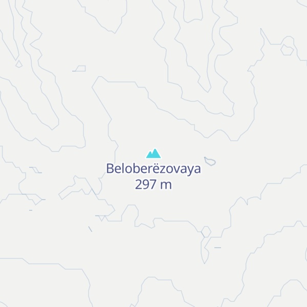 Map of Beloberëzovaya