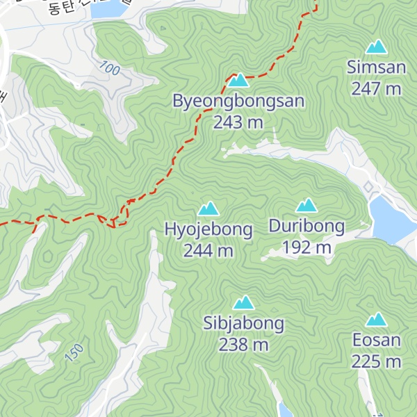 Map of Hyojebong