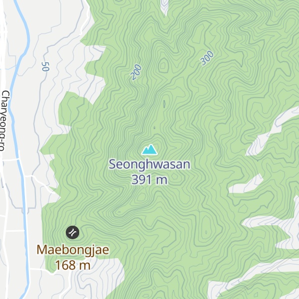 Map of Seonghwasan