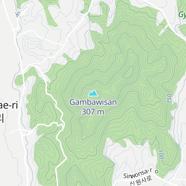 Map of Gambawisan