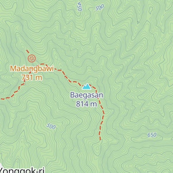 Map of Baegasan