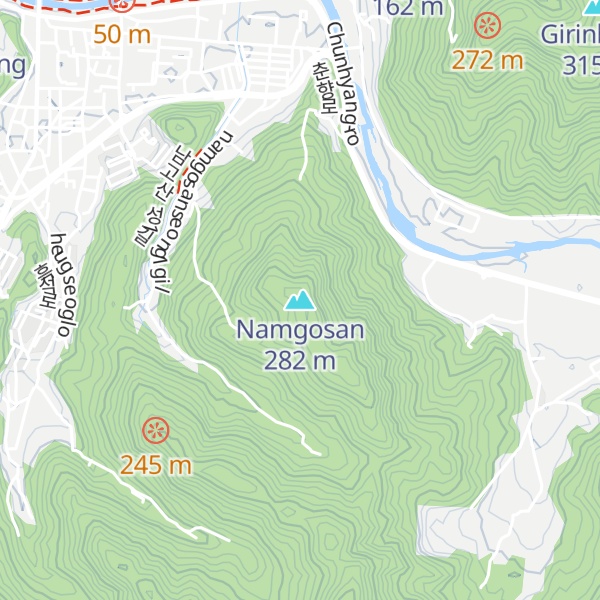 Map of Namgosan