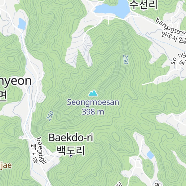 Map of Seongmoesan