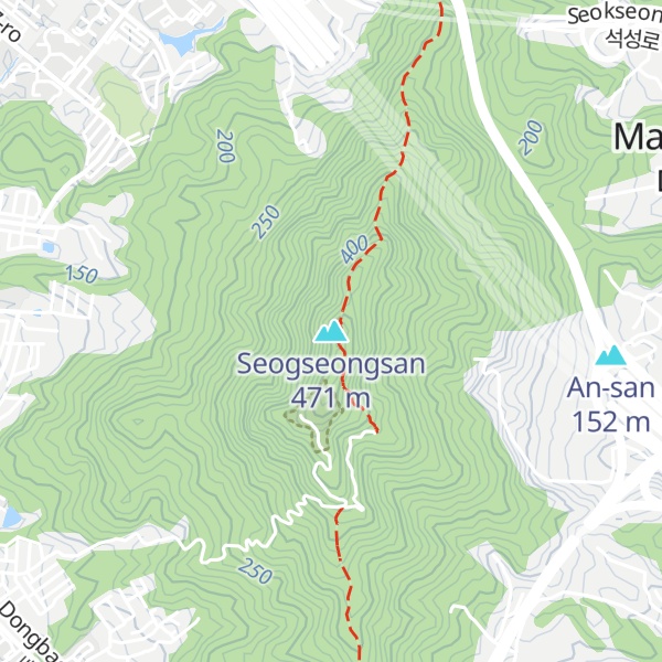 Map of Seogseongsan