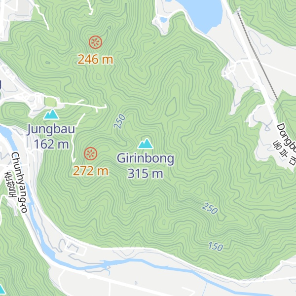 Map of Seungamsan