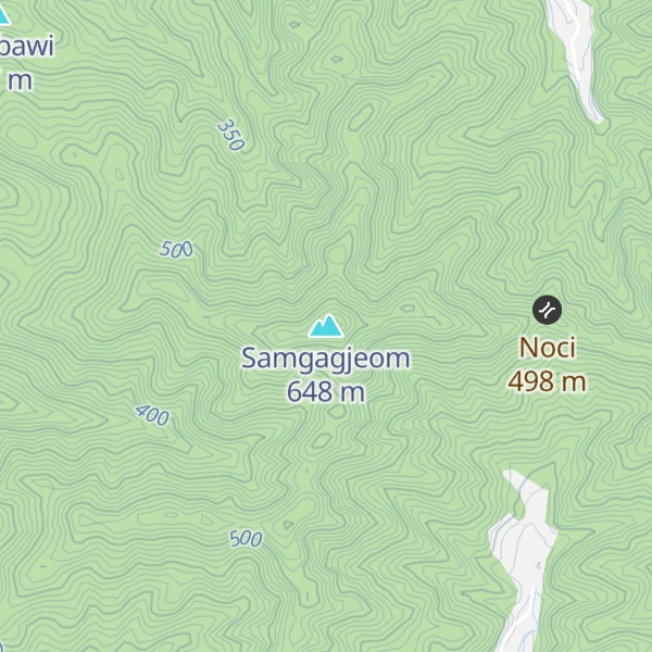Map of Samgagjeom